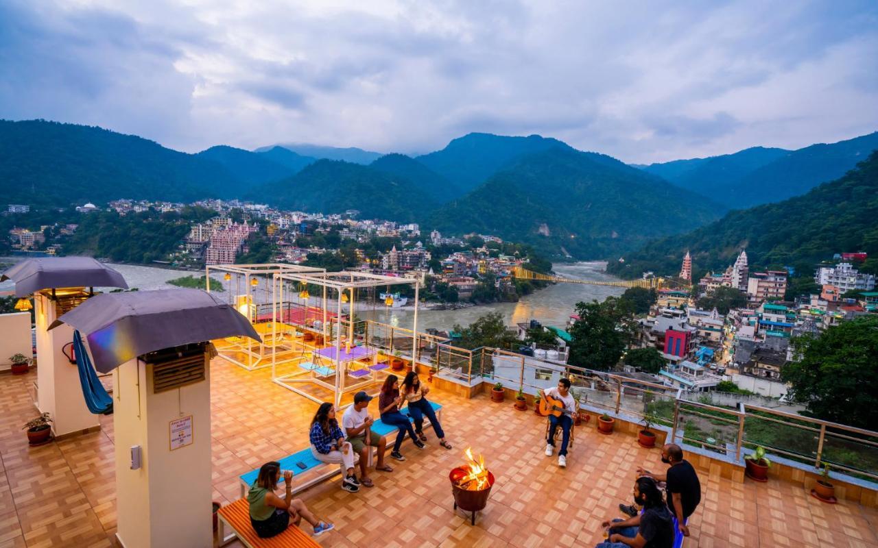 Хостел Gostops Rishikesh, Lakshman Jhula Экстерьер фото